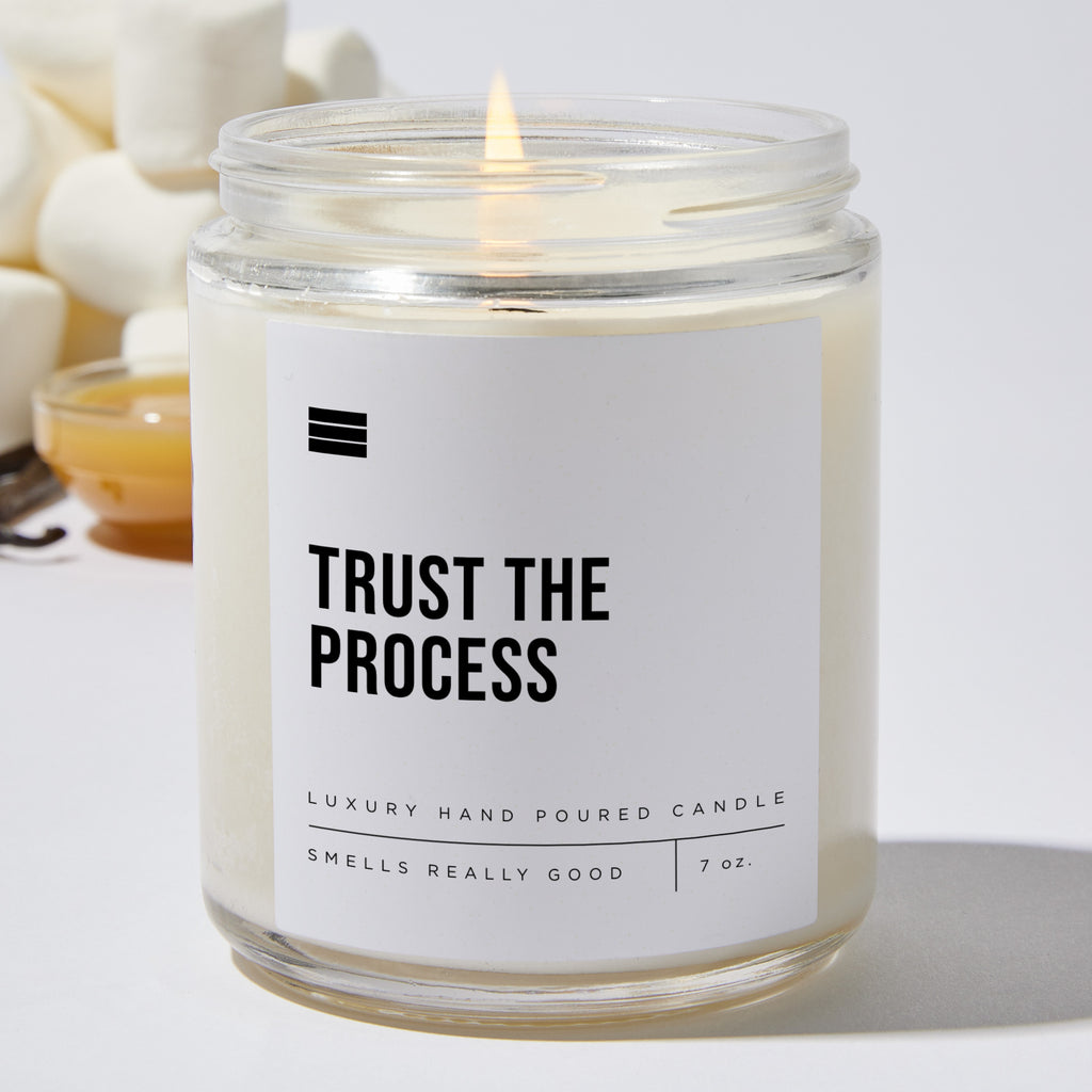 Trust the Process - Luxury Candle Jar 35 Hours