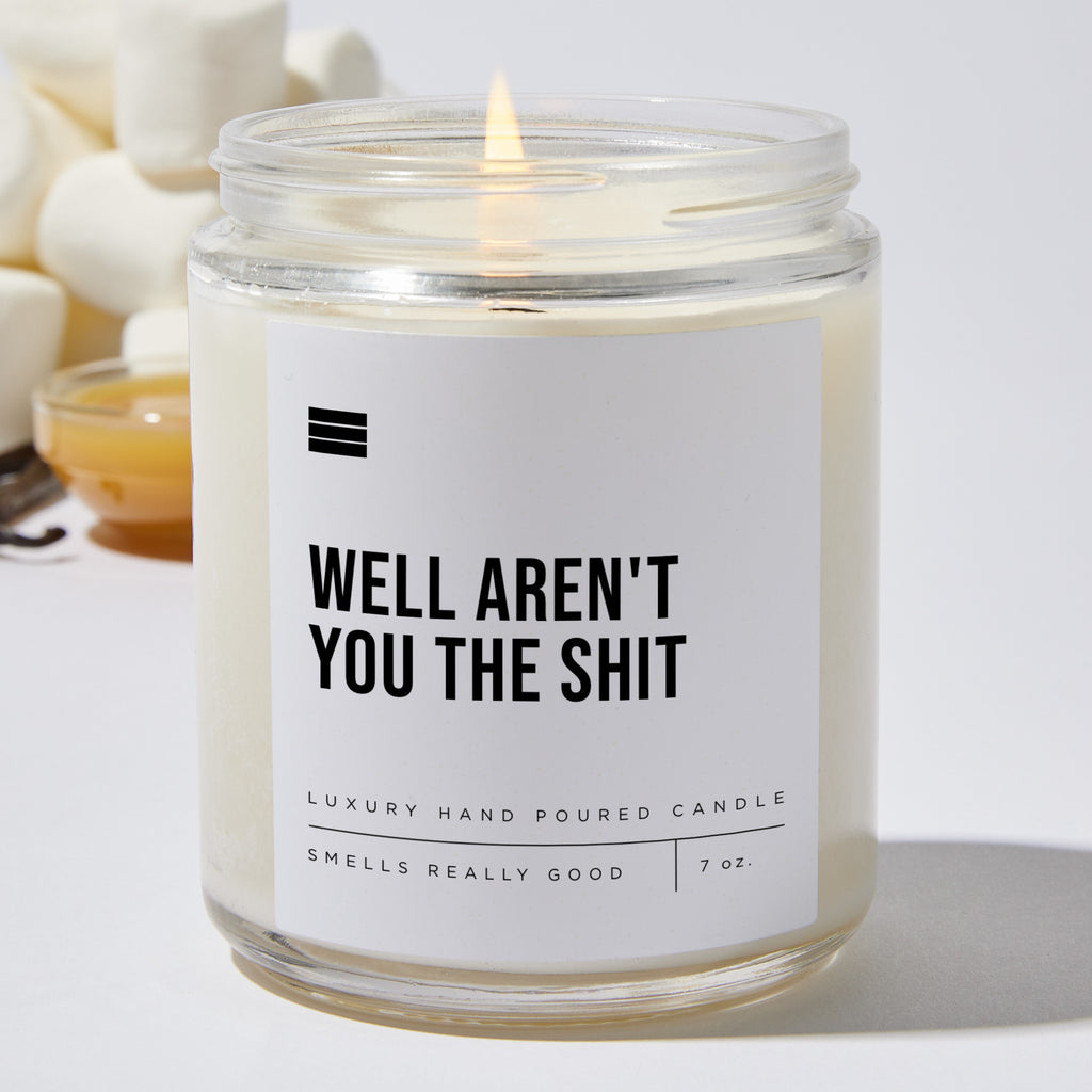 Well Aren't You the Shit - Luxury Candle Jar 35 Hours