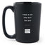 Take a Sip And Buy The Dip - Matte Black Motivational Coffee Mug