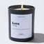 Love - Valentine's Gifts Candle
