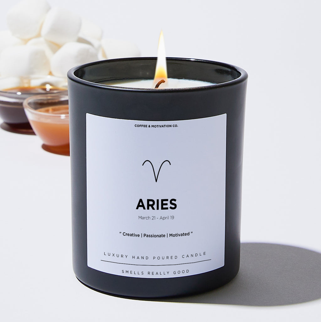 Aries - Zodiac Luxury Candle