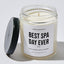 Best Spa Day Ever - Luxury Candle Jar 35 Hours