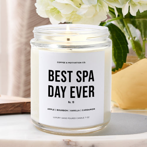 Best Spa Day Ever - Luxury Candle Jar 35 Hours