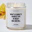 What's A Candle's Favorite Type Of Music? Wax And Roll - Father's Day Luxury Candle