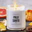 Palo Santo - Luxury Candle Jar 35 Hours
