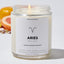Aries - Zodiac Luxury Candle