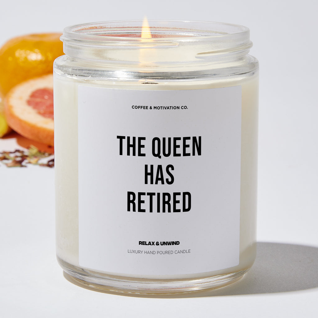 The Queen Has Retired - Retirement Luxury Candle