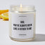 Dad, You've Always Been Like A Father To Me - Father's Day Luxury Candle