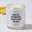 Goals set the direction, tenacity paves the road - Motivational Luxury Candle