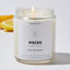 Pisces - Zodiac Luxury Candle