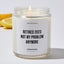 Retired 2023 Not My Problem Anymore - Retirement Luxury Candle