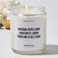 Avoiding people who constantly lower your vibe is self care - Motivational Luxury Candle