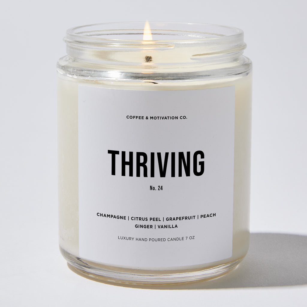 Thriving - Luxury Candle Jar 35 Hours