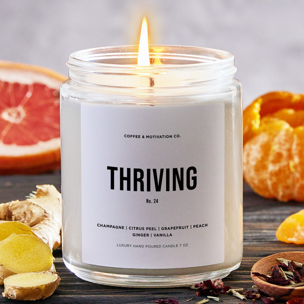 Thriving - Luxury Candle Jar 35 Hours