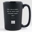 Dad, Life Is Hard... But At Least Your Children Aren't Ugly - Matte Black Coffee Mug