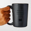 Doubt Kills More Dreams Than Failure - Black on Black Motivational Coffee Mug