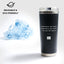 Grind While They Sleep Learn While They Party Live Like They Dream - 24oz Matte Black Motivational Travel Tumbler + Straw