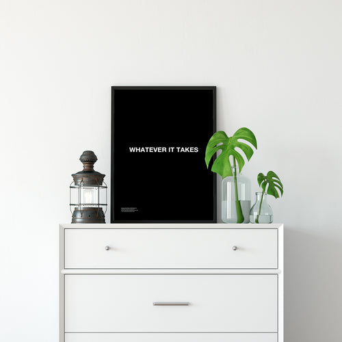 Whatever It Takes - Premium Motivational Canvas Art