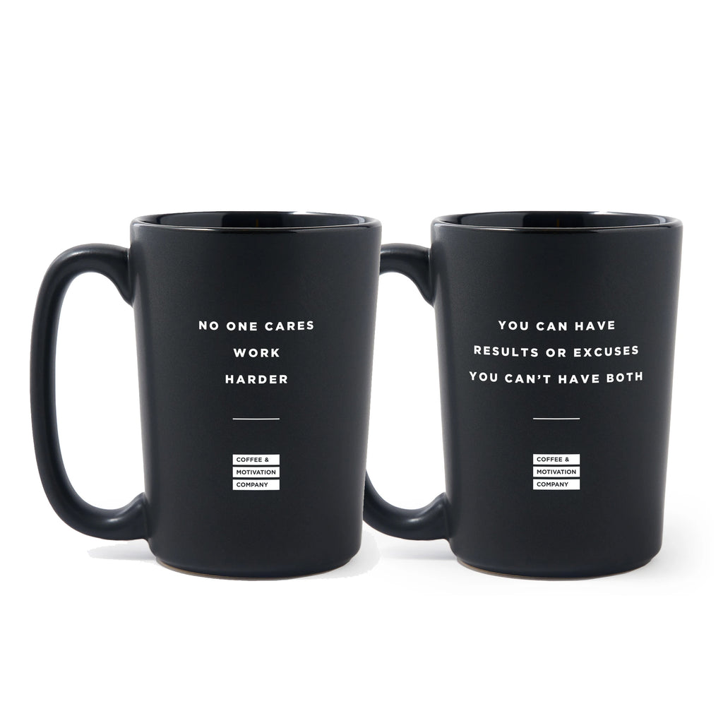 Motivational Coffee Mugs 2 Pack